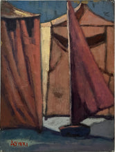 Sailboat with Tents