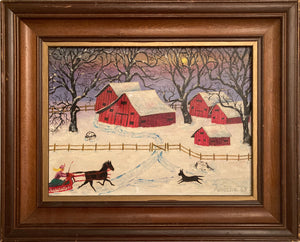 Five Penn Barns