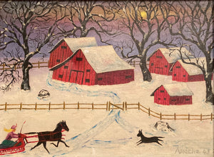 Five Penn Barns