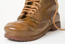 Bronze Work Boot with Rivets