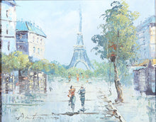 Eiffel Tower Cityscape