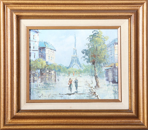 Eiffel Tower Cityscape