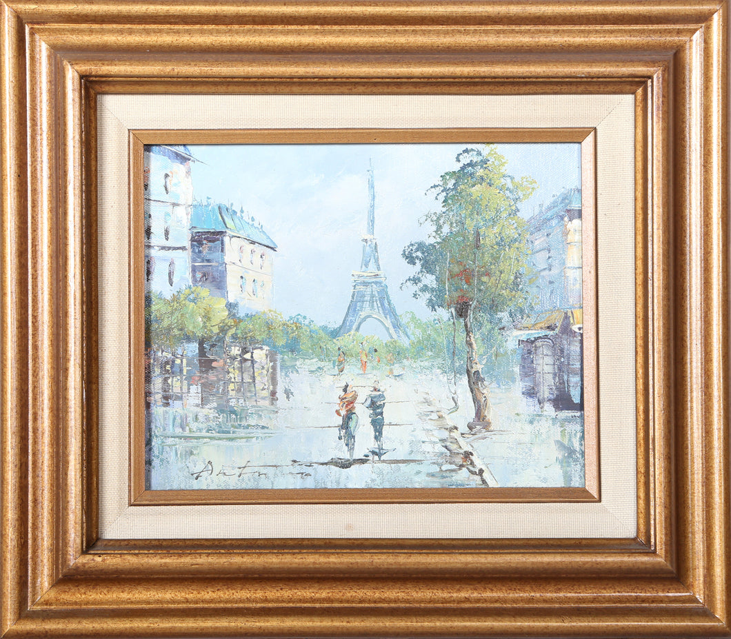 Eiffel Tower Cityscape