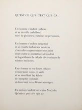 Qu'est-Ce Que C'est Que Ca