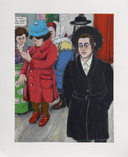 Hasidic Street Scene