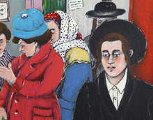 Hasidic Street Scene
