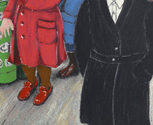 Hasidic Street Scene
