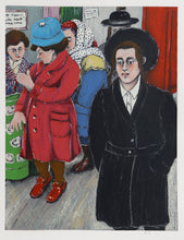 Hasidic Street Scene