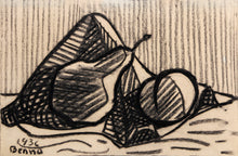 Still Life (Pear and Table Cloth)