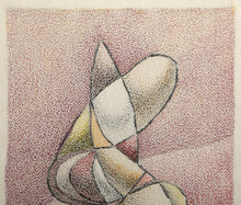 Cubist Structure in Red