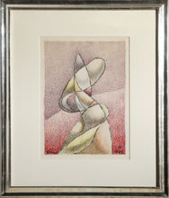 Cubist Structure in Red