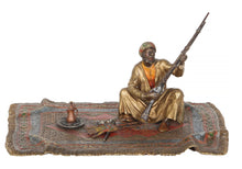 Man on Persian Rug