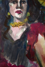 Woman with Yellow Necklace