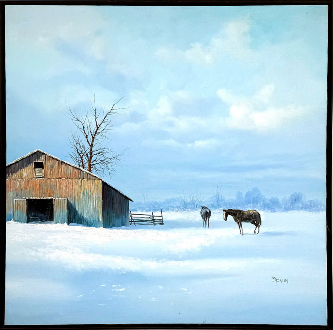 Barn, Horses