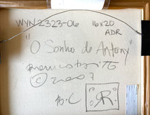 O Sonho do Antony—Portuguese for Antony’s Dream