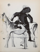 Boy Riding Invisible Horse