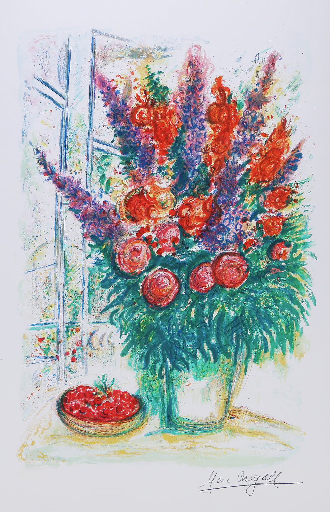 Bouquet with Cherries