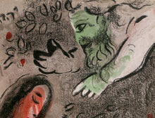 God rebukes Eve from "Drawings for the Bible"
