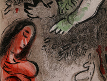 God rebukes Eve from "Drawings for the Bible"