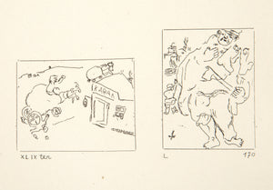 Les Ames Mortes Vignette Plate 7