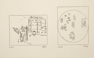 Les Ames Mortes Vignette Plate 7