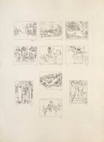 Les Ames Mortes Vignette Plate 1