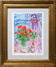 Red Bouquet with Lovers