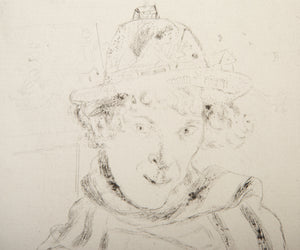 Self Portrait with Decorated Hat