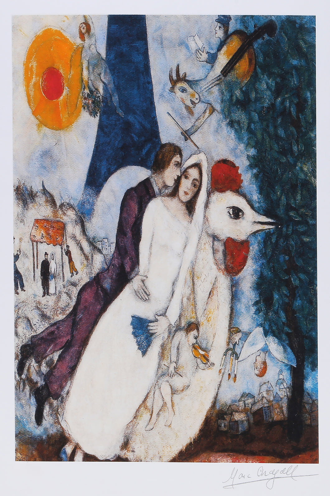 The Betrothed and Eiffel Tower