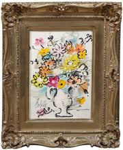 Vase with Flowers (Yellow and Pink) 1