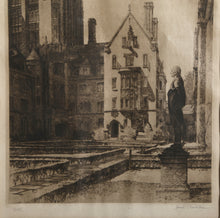Bingham Hall and Hale Statue 1