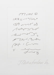 VI (Signatures) from the Ten Coconut Portfolio