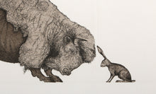 Self-Portrait (Bison and Hare)