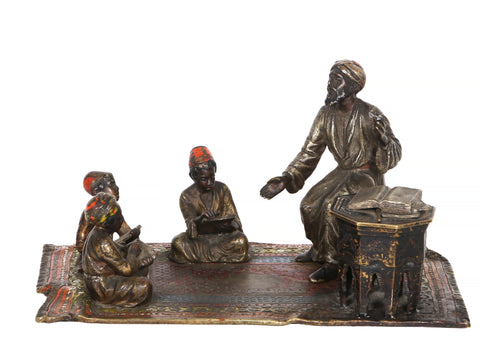 Quran Teacher With Pupils