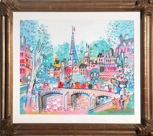 Bridge with Eiffel Tower 5