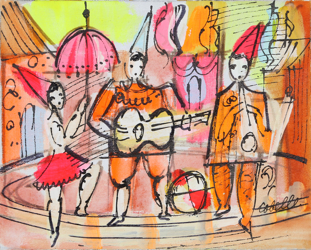 Acrobat and Clown Band