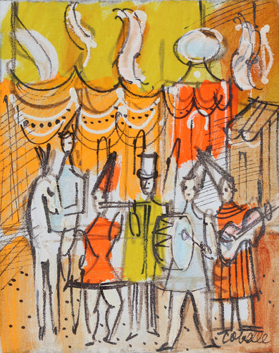 Clown Band with Horse