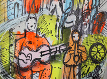 Clown Duo Band with Horses