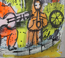 Clown Duo Band with Horses