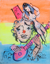 Guitarist Clown and Nude 2