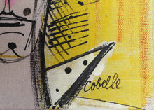 Clown in Orange Polka Dot Hat