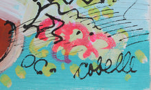 Violinist Clown with Nude and Moon