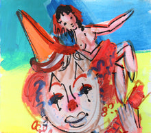 Banjo Clown and Nude Dancer