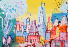 Eiffel Tower Cityscape