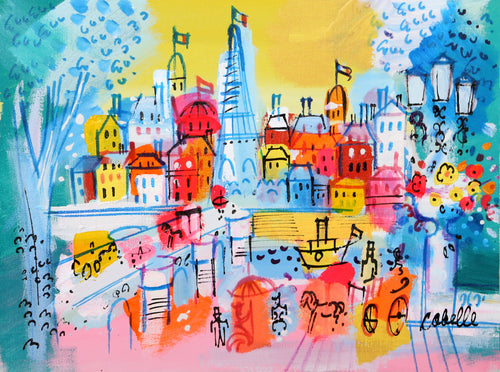 Eiffel Tower Cityscape 2