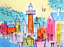 Lighthouse and Sailboat Docks