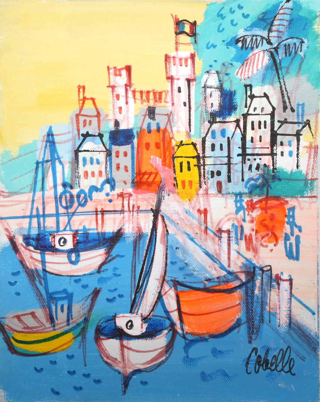 Sailboat Docks by French Castle
