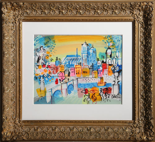 Nude Sculpture by Notre Dame Bridge