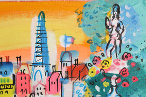 Eiffel Tower and Bridge