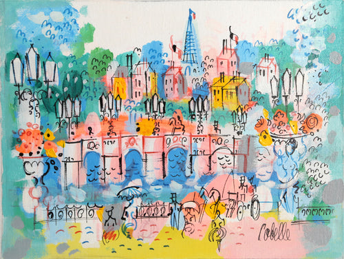 Paris Bridges with Eiffel Tower 4